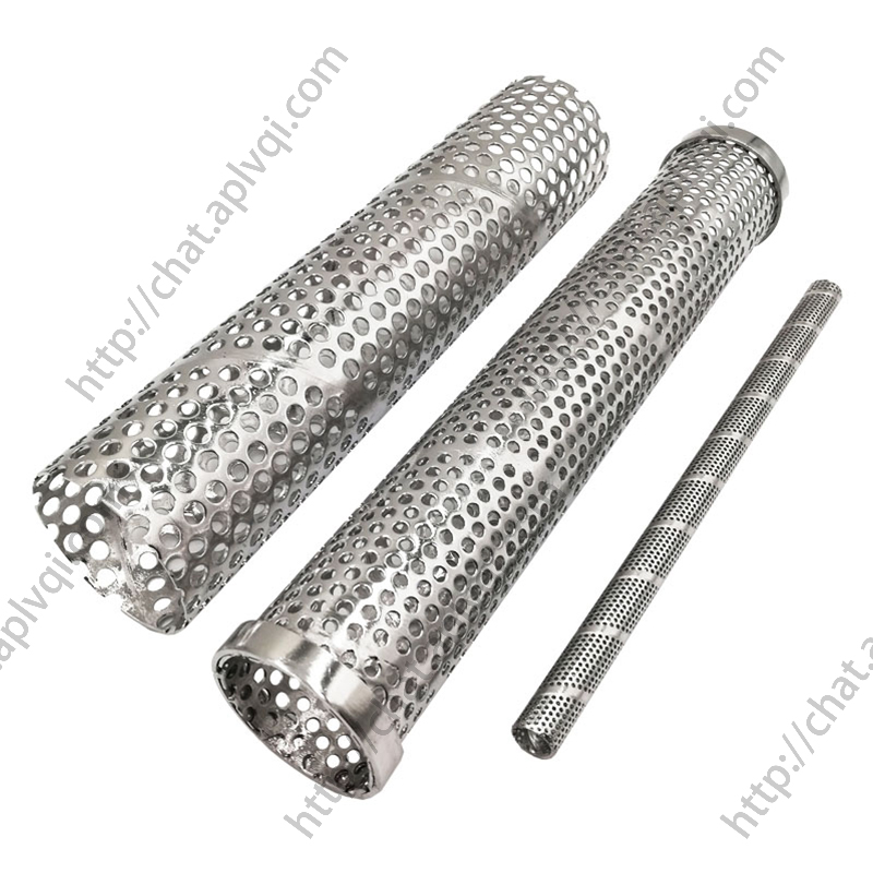 Perforated Mesh Cylinder Spiral Welded Support Core product image