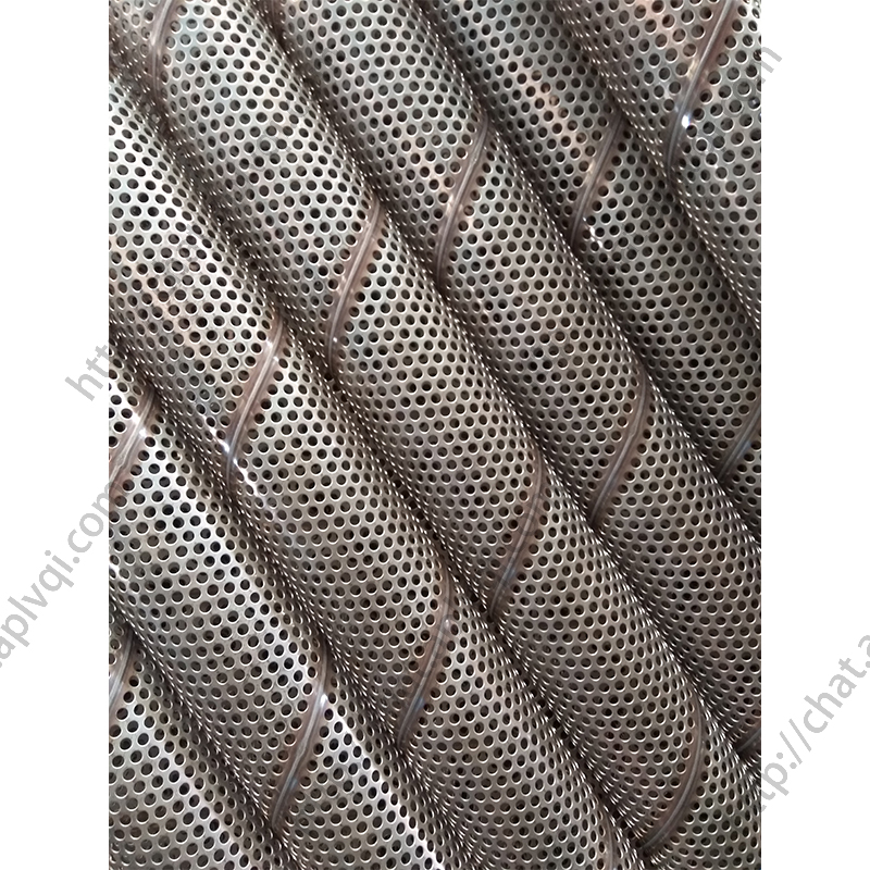 Perforated Mesh Cylinder Spiral Welded Support Core product image