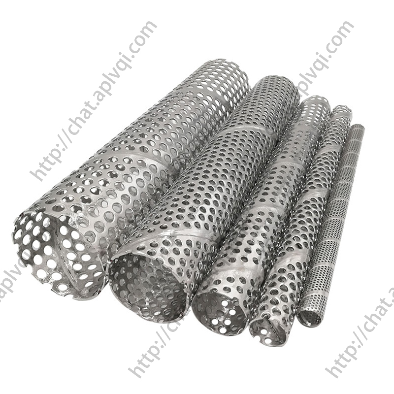 Perforated Mesh Cylinder Spiral Welded Support Core product image